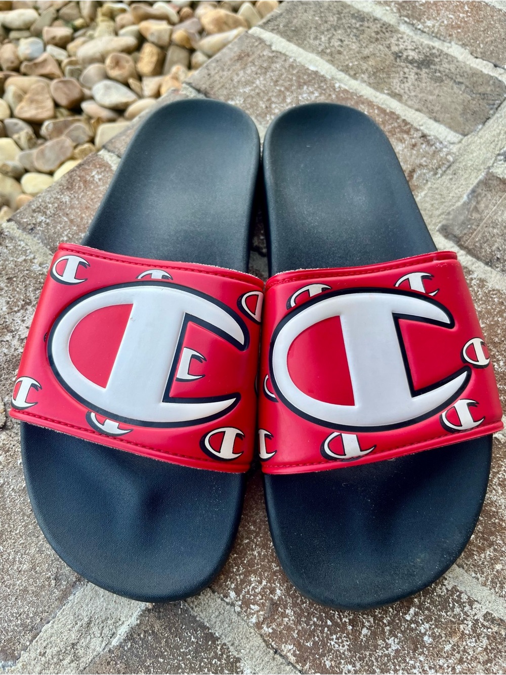 Champion Life™ IPO Repeat C Men's Slides - Size 9
